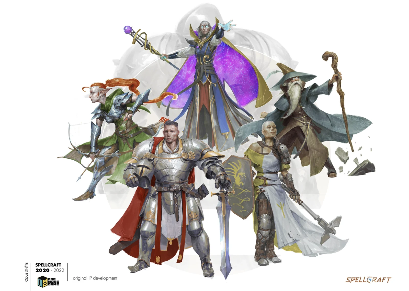 Spell Craft Character Designs