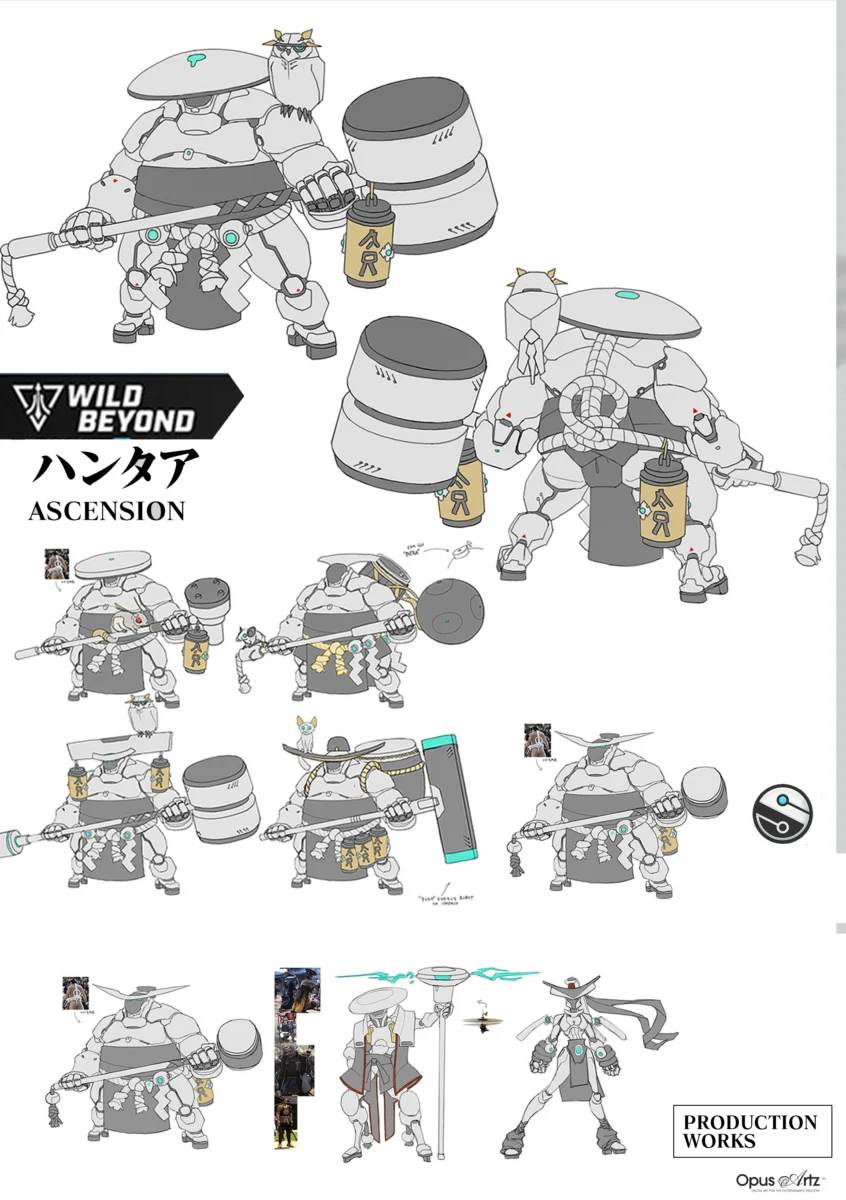 Wild Beyond Pious Robot design