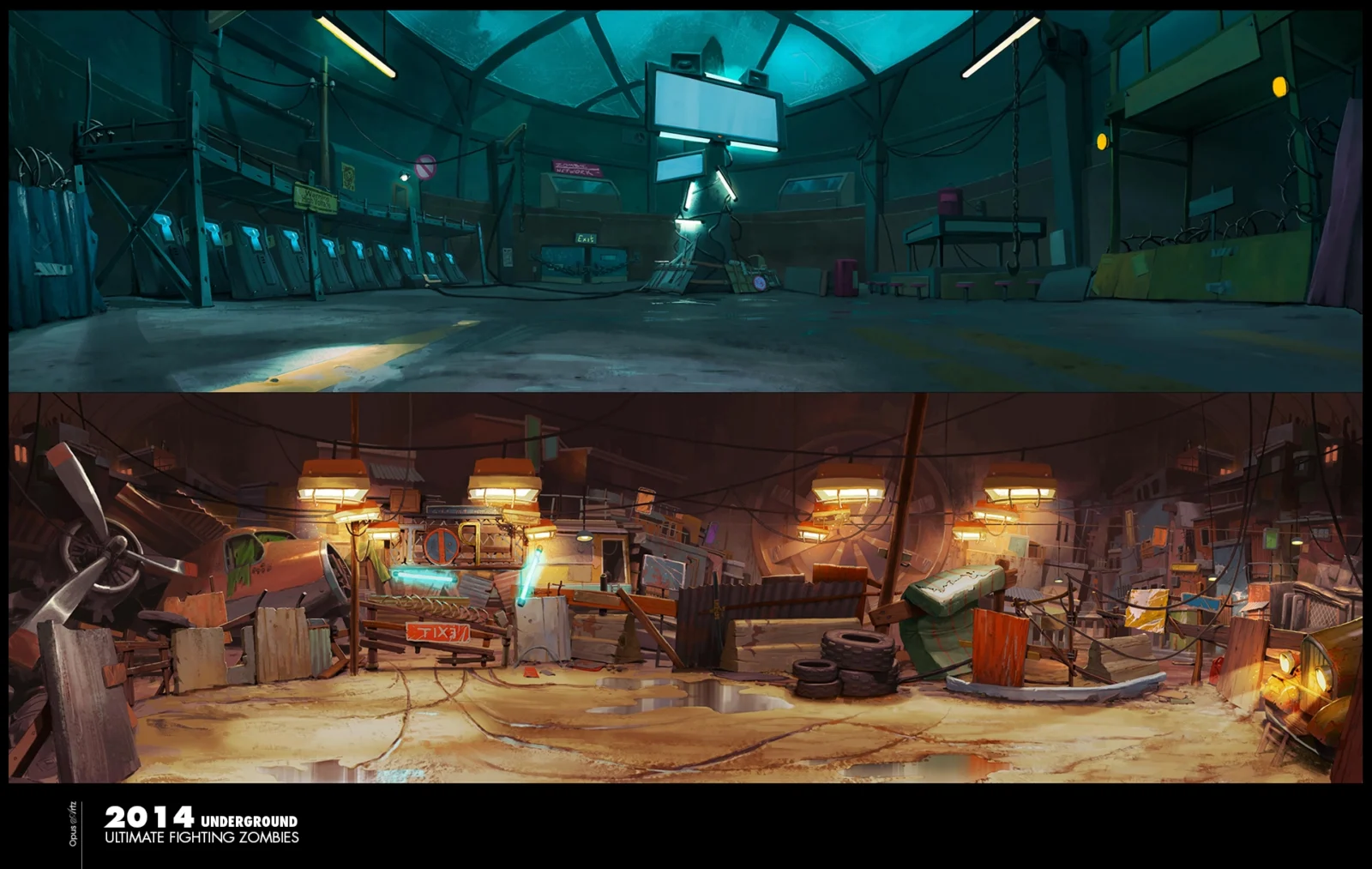 Underground Background Design